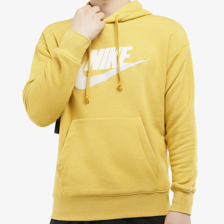 Мужское худи Nike (желтое) — фото 2