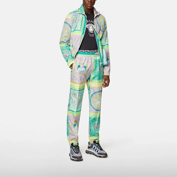 Мужская футболка Versace VERSACE T (черная) — фото 4