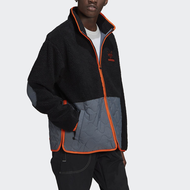 Мужская куртка adidas originals (черная) — фото 5