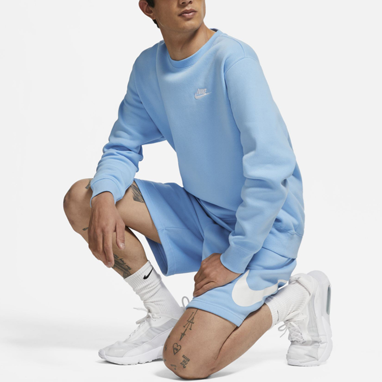 Мужская худи Nike (синяя) — фото 3