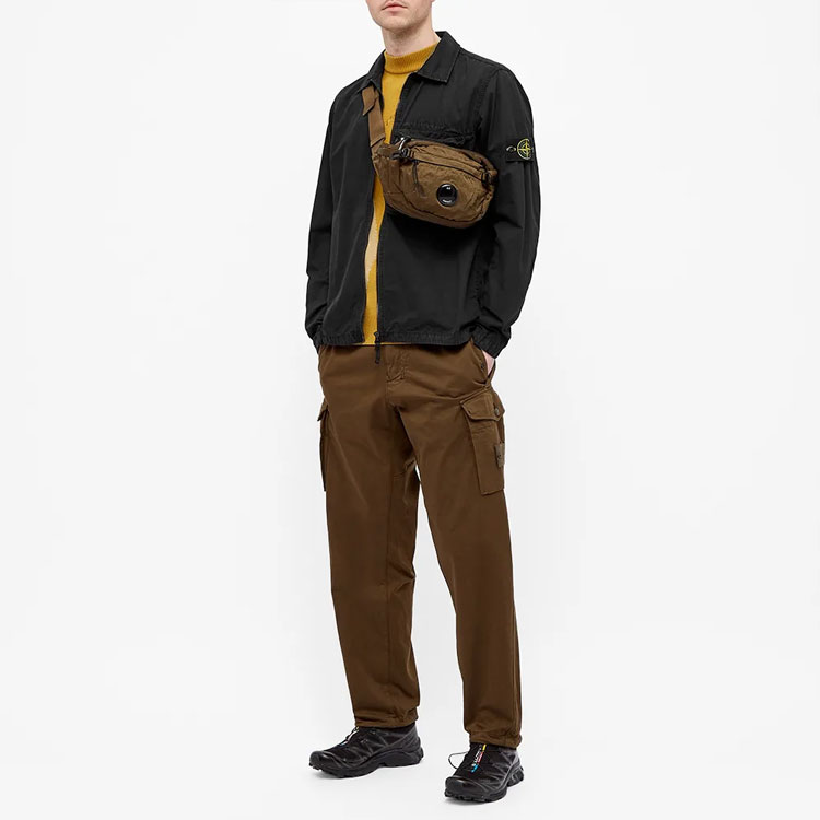 Мужские куртка STONE ISLAND SS21 Logo (черный) — фото 2