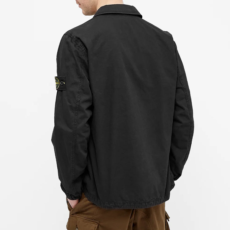 Мужские куртка STONE ISLAND SS21 Logo (черный) — фото 4