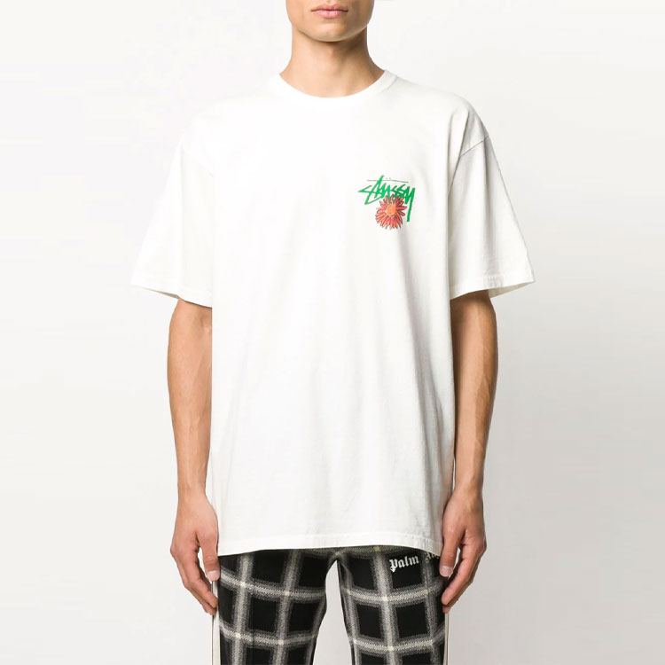 Футболка Stussy Smoke Skull Logo (черная) — фото 5