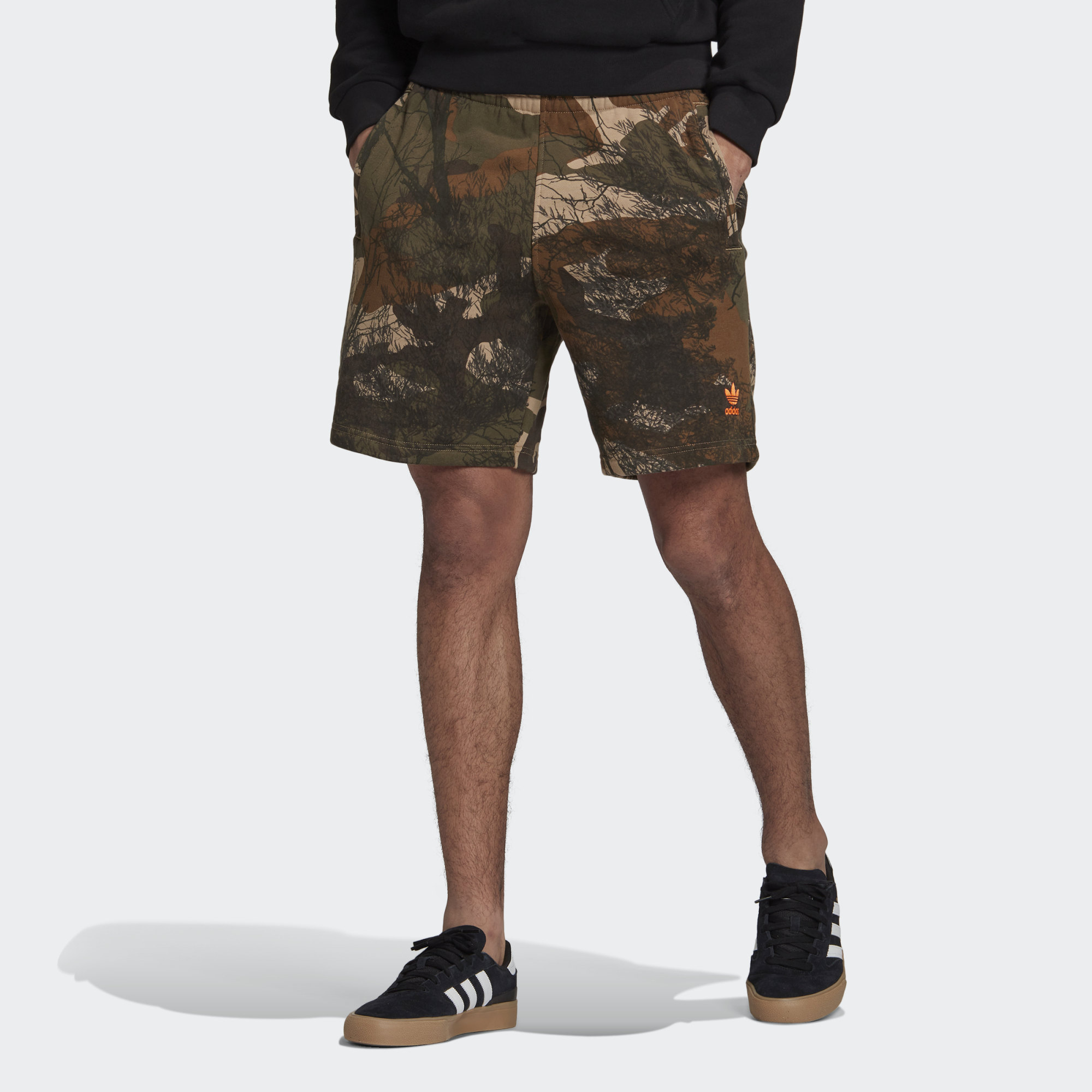 adidas originals Men’s Camo Aop Shorts Beige