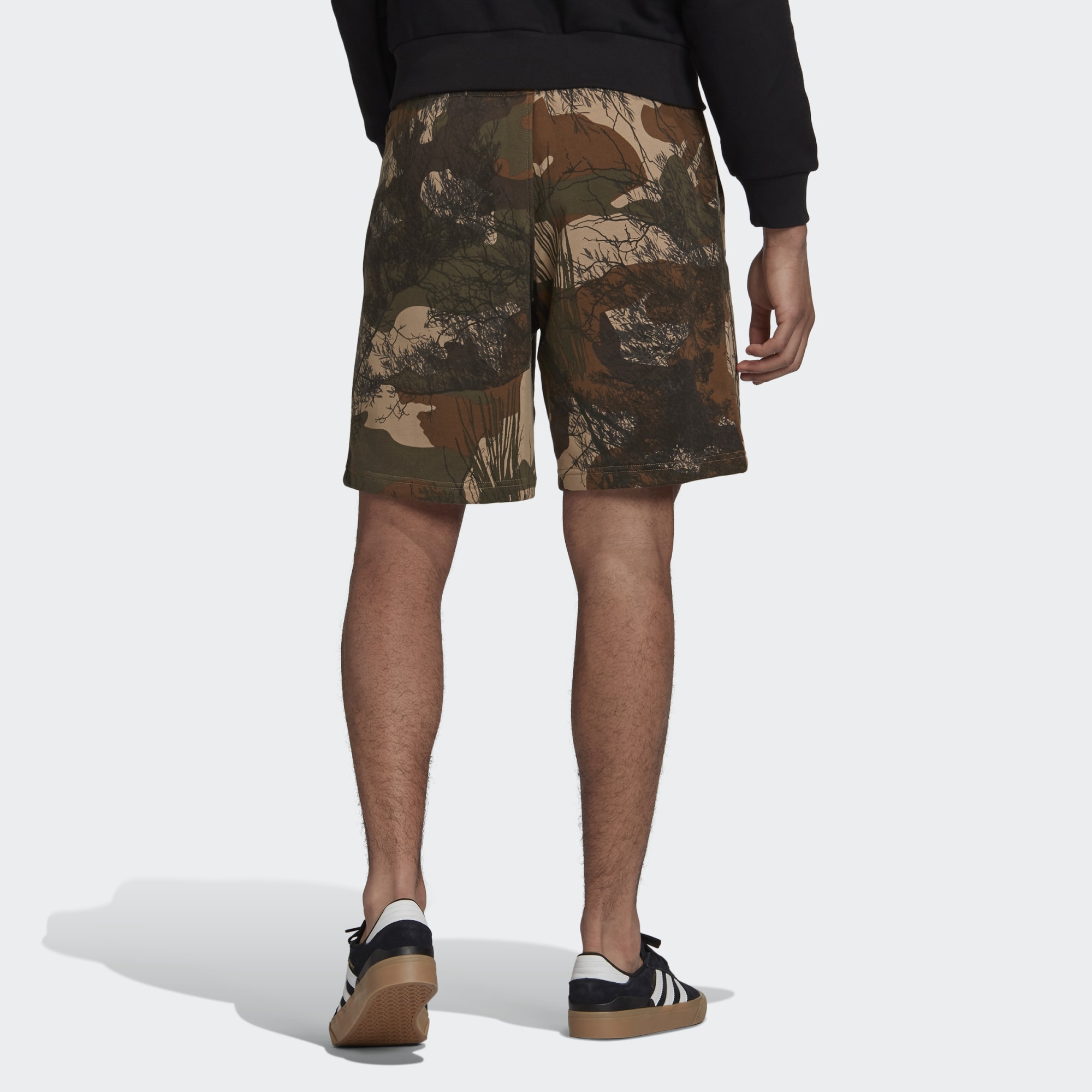 adidas originals Men’s Camo Aop Shorts Beige
