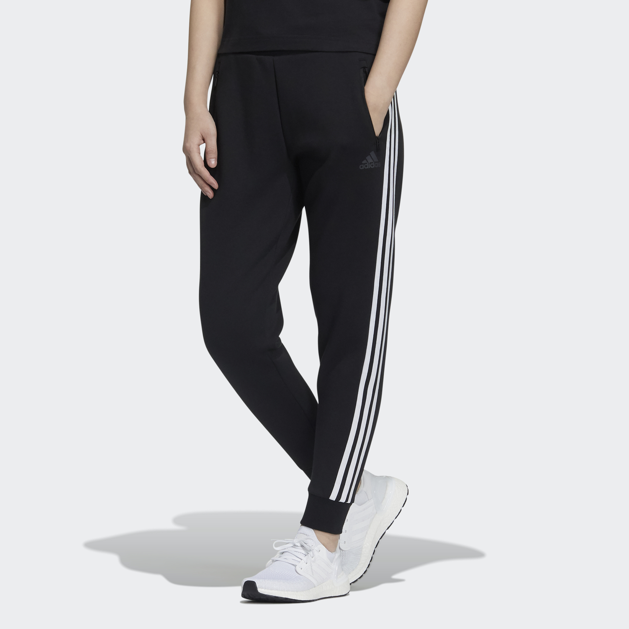 Adidas Knitted Sweatpants Women’s Black
