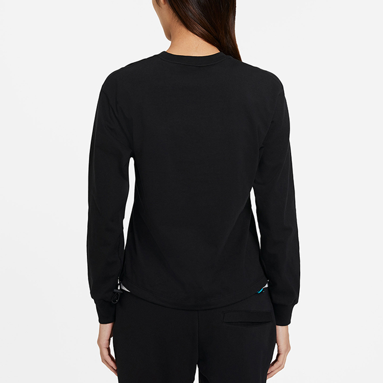 Женское худи Nike Sportswear Icon Clash (черное) — фото 4