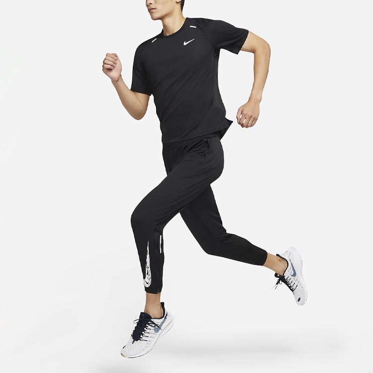 Мужские штаны Nike Essential Wild Run (черные) — фото 3