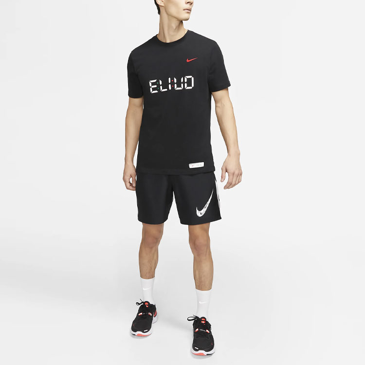 Мужская футболка Nike Dri-fit Eliud (черная) — фото 3