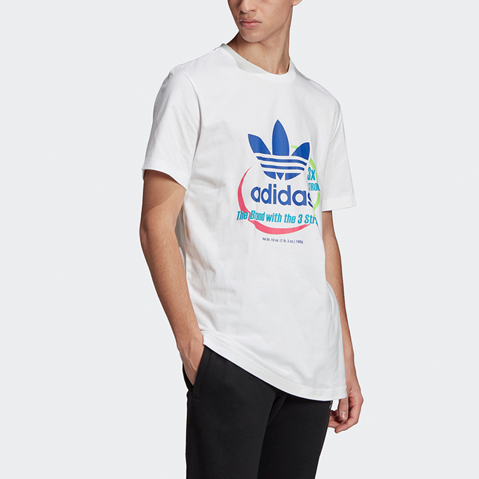 Мужская футболка adidas originals (белая) — фото 6