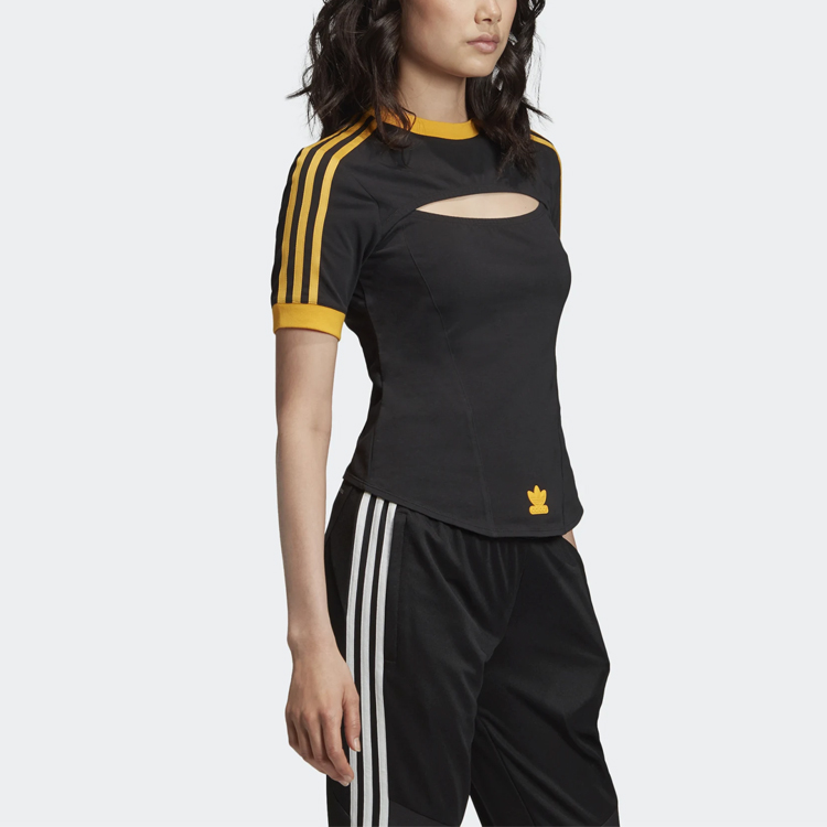 Женская футболка adidas originals Paolina Russo T (черная) — фото 6