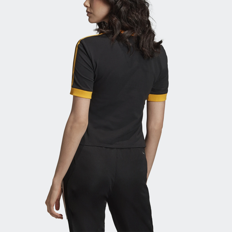 Женская футболка adidas originals Paolina Russo T (черная) — фото 4