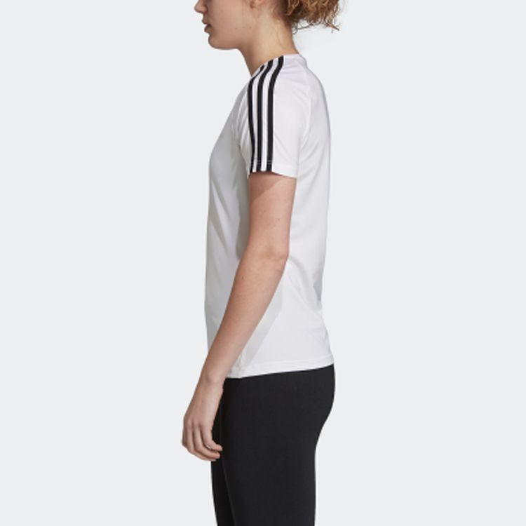 Женская футболка adidas (белая) — фото 5