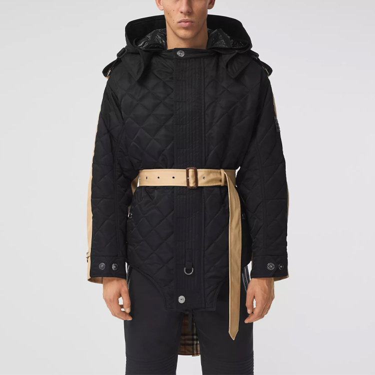 Мужская куртка Burberry (черная) — фото 3