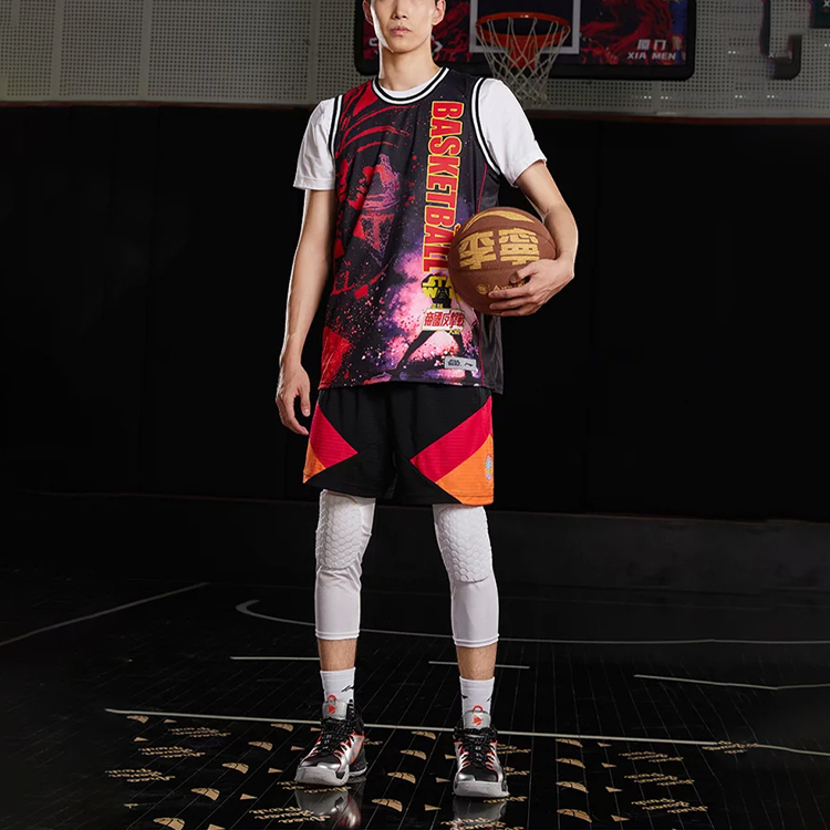 Li Ning Basketball Shorts Men’s New Standard Black
