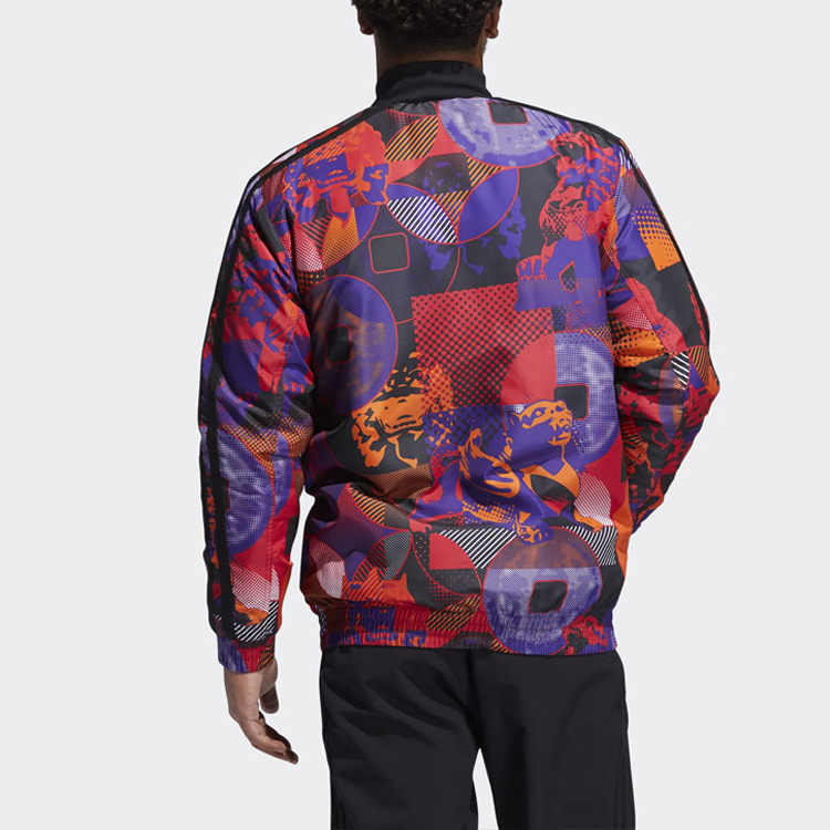 Мужская куртка adidas к (разноцветный) — фото 3