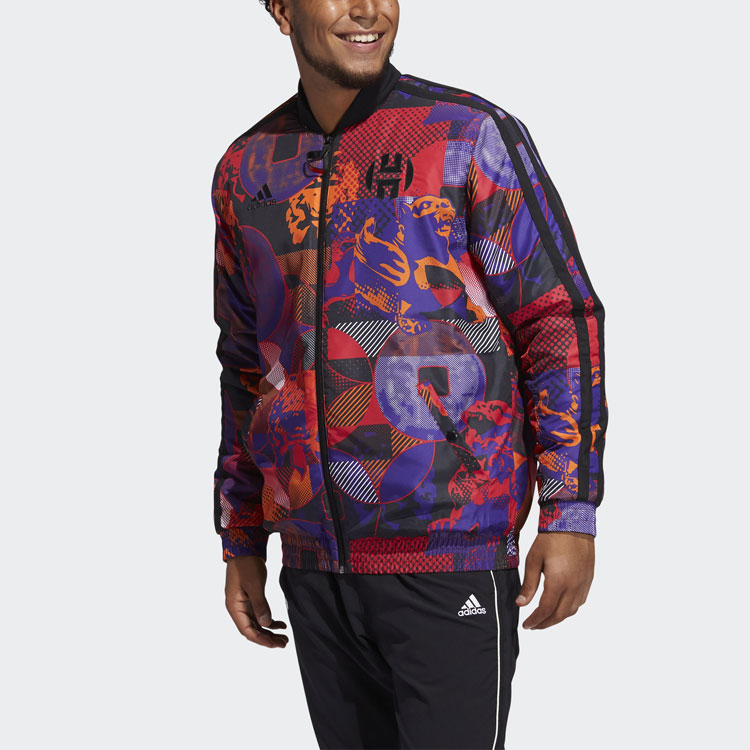 Мужская куртка adidas к (разноцветный) — фото 4