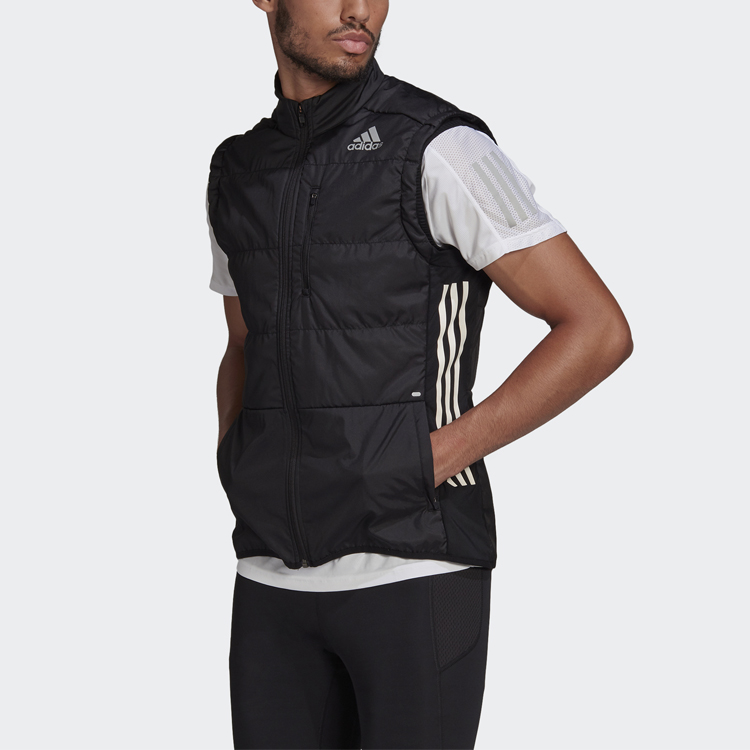 Мужской жилет adidas Otr 3s Vest M (черный) — фото 3