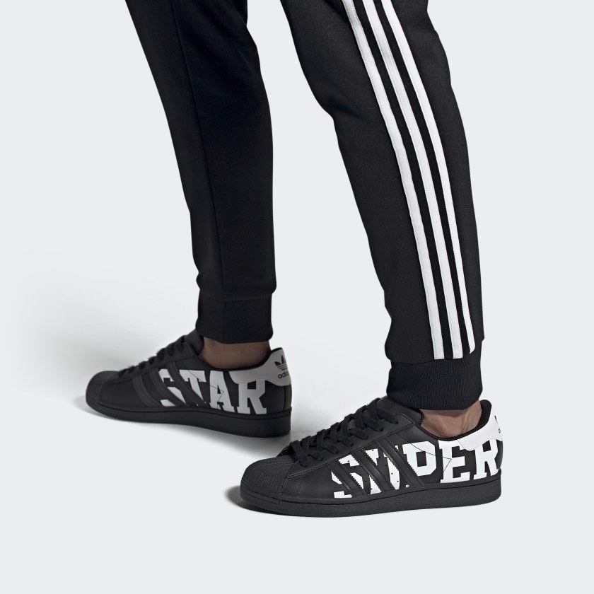 Кеды adidas originals Superstar (черные) — фото 6