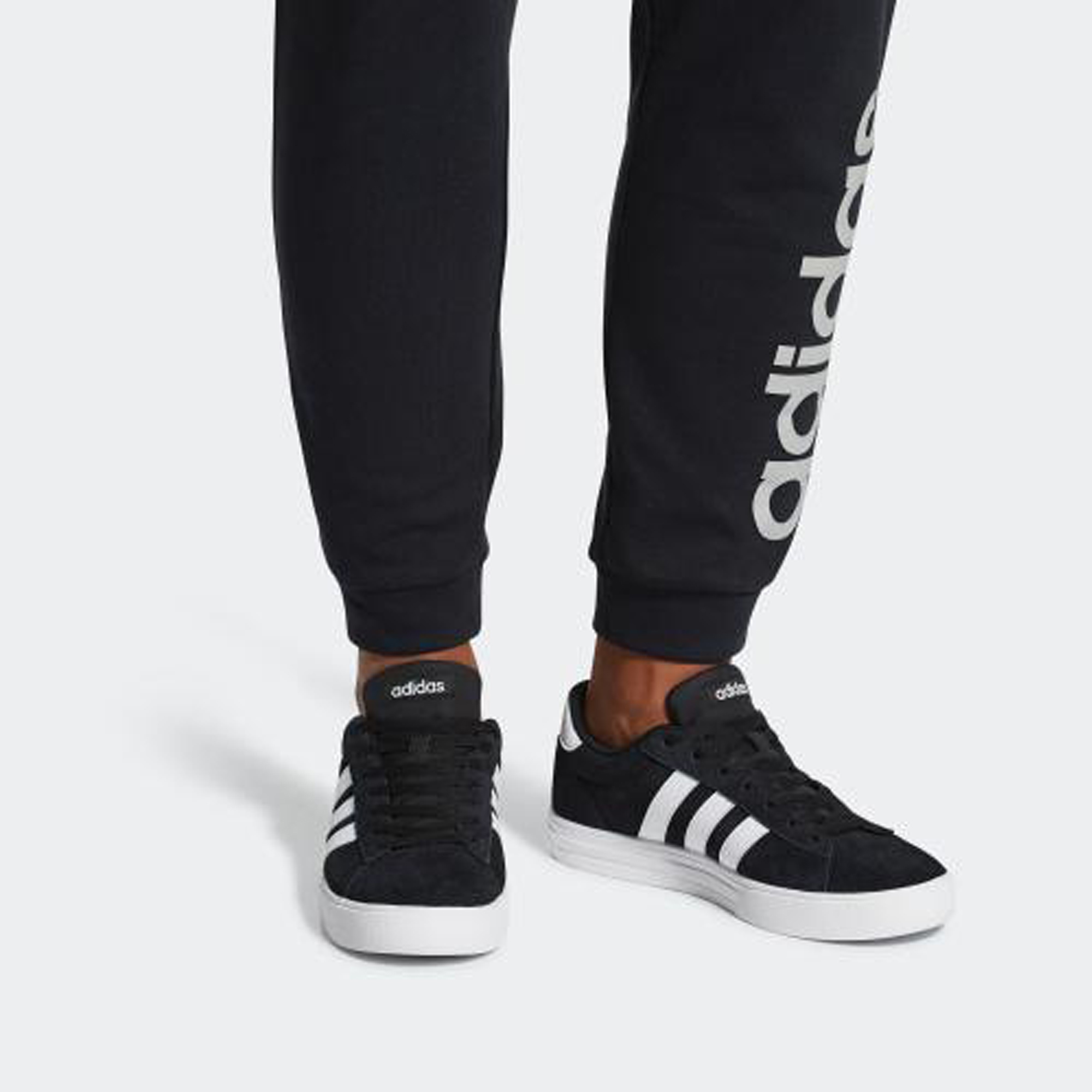 Мужские кроссовки adidas neo Daily 2.0 (черно-белый) — фото 6
