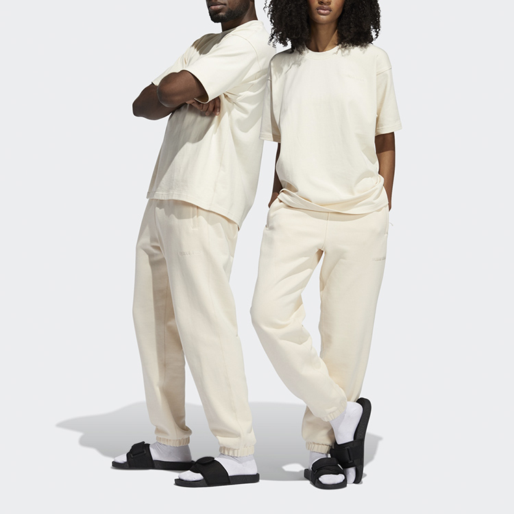 Adidas Originals Philippine And Dong Joint Series Sports Pants Unisex Light Ecru Moderate
