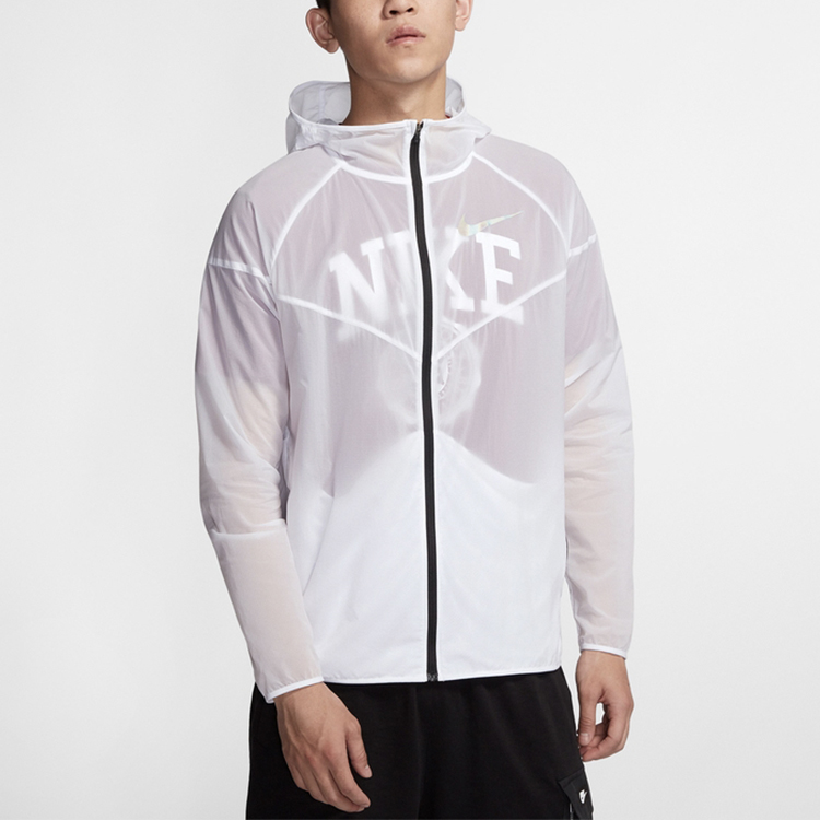 Мужская куртка Nike (белая) — фото 2