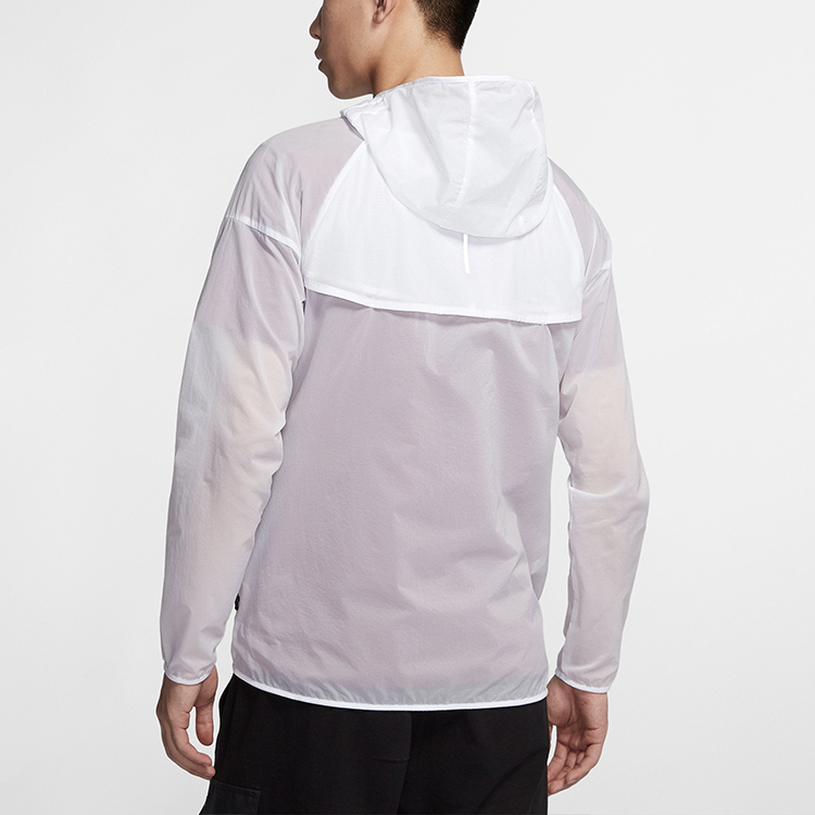 Мужская куртка Nike (белая) — фото 4