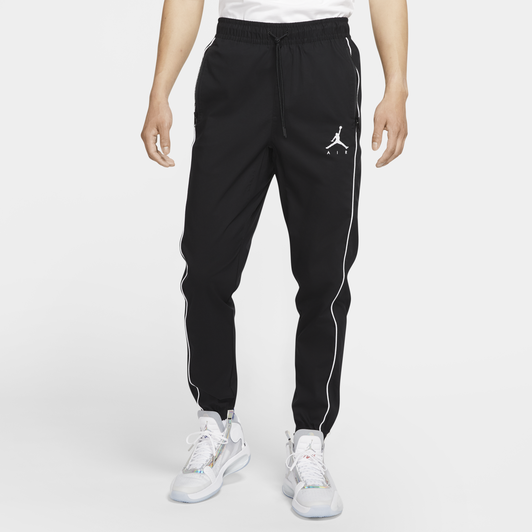 Мужские штаны Jordan Air Jumpman (черные) — фото 4