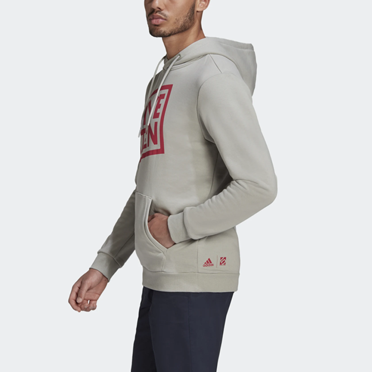 Мужские худи adidas Five Ten Gfx Hoodie (серые) — фото 7