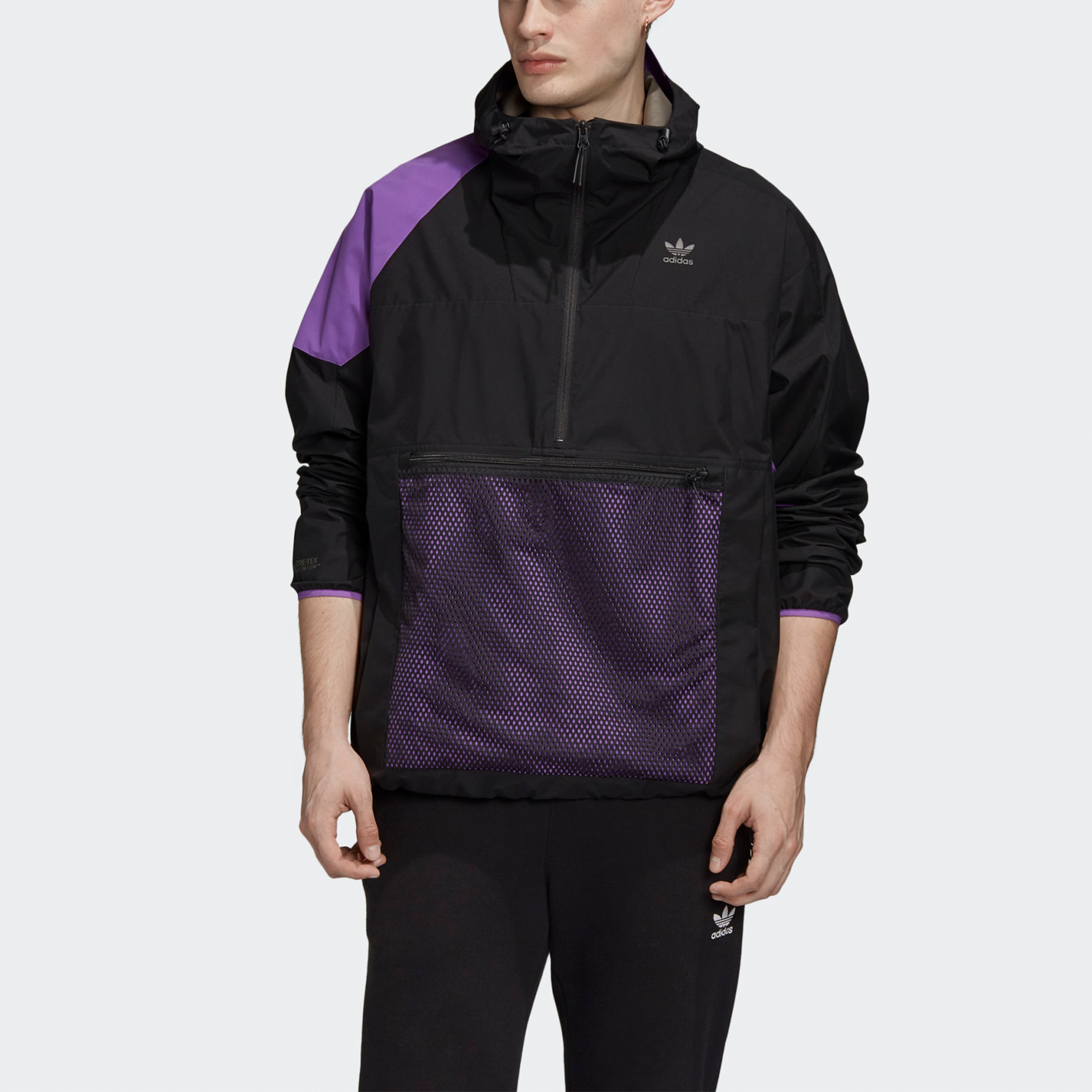 Мужские куртка adidas originals (черный) — фото 4