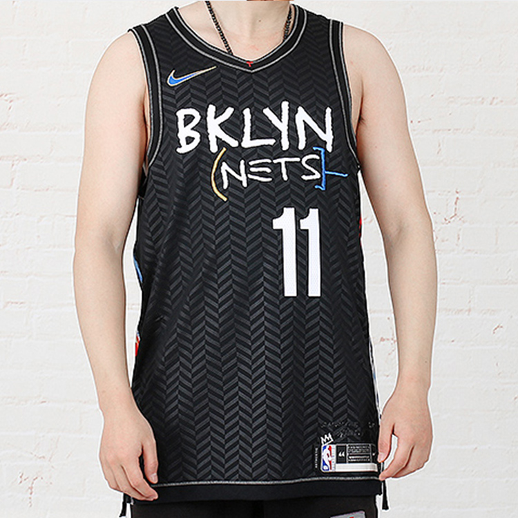 Мужская майка Nike NBA Brooklyn Nets (черная) — фото 4