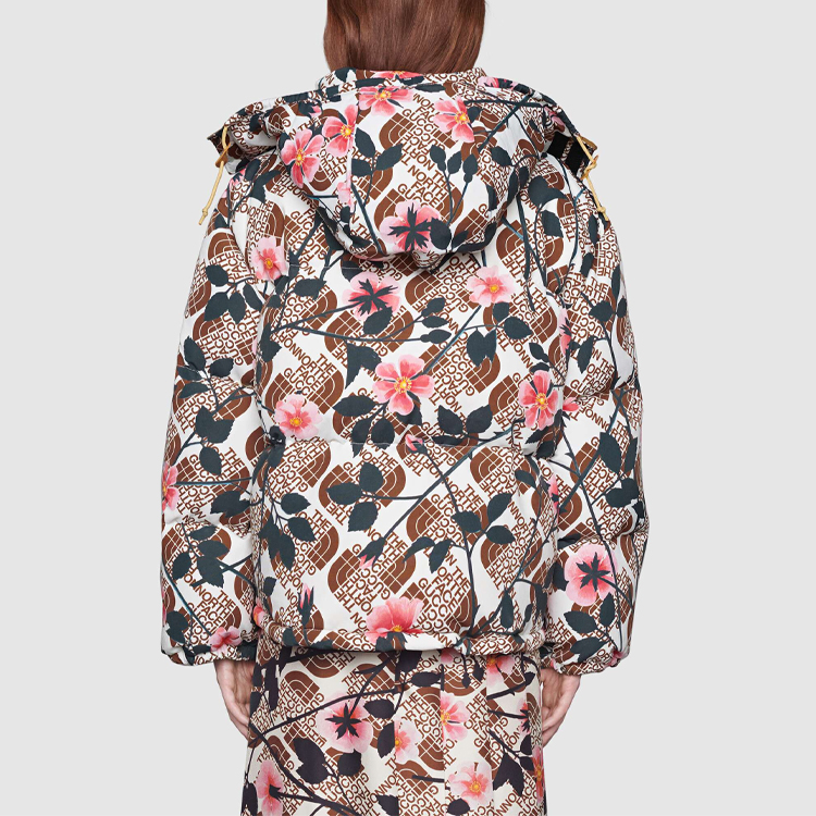 Мужская куртка Gucci x The North Face (разноцветная) — фото 3