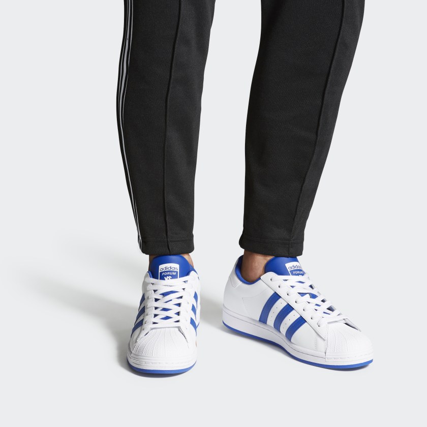 Кеды adidas Originals Superstar (сине-белые) — Синийбелый — фото 9