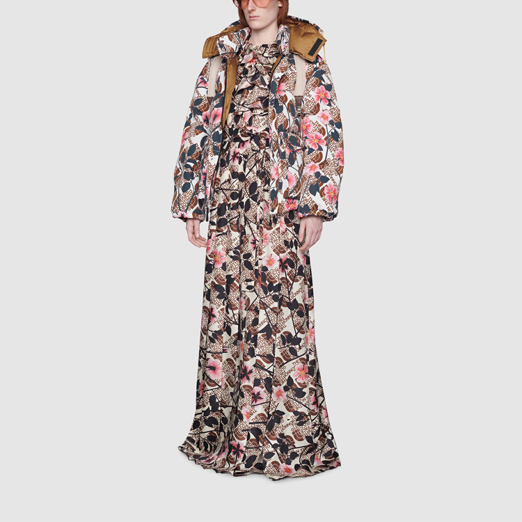 Мужская куртка Gucci x The North Face (разноцветная) — фото 5