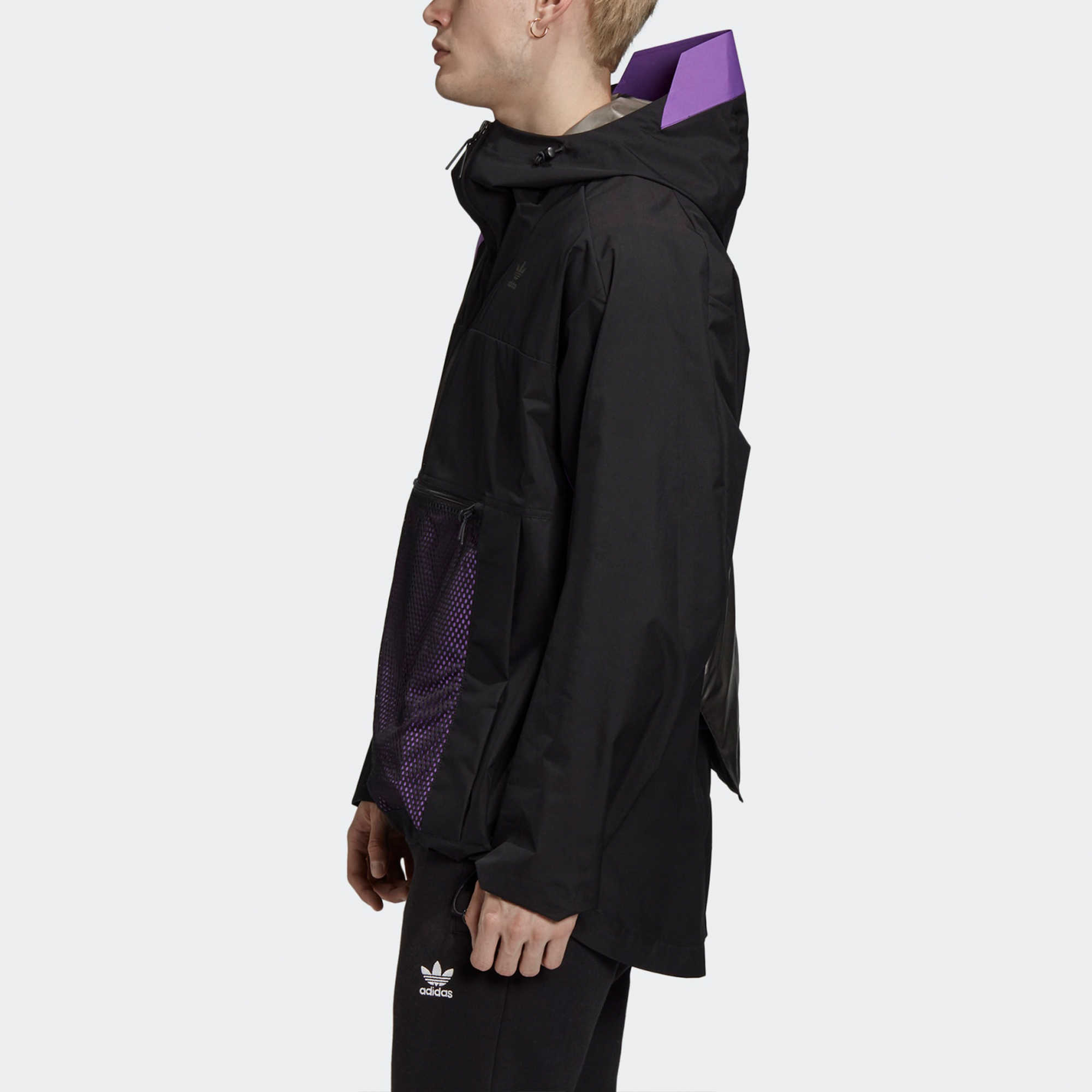 Мужские куртка adidas originals (черный) — фото 7