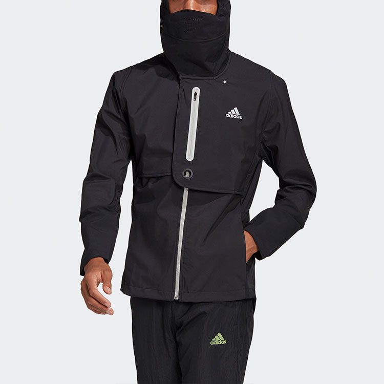 Мужская куртка adidas Wind.rdy Jkt M (черная) — фото 3