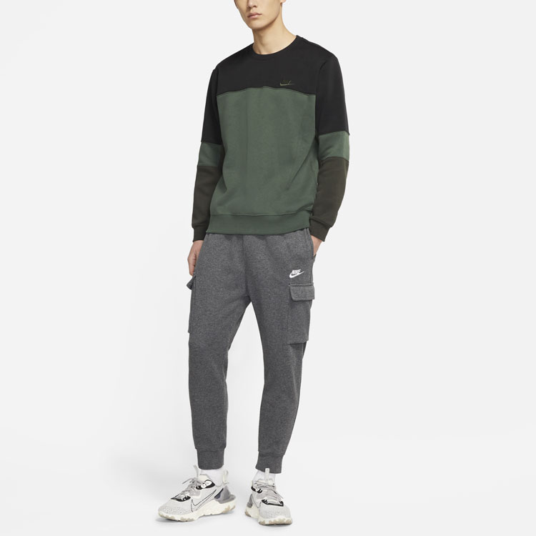Мужские штаны Nike Sportswear Club French Terry (серые) — фото 4