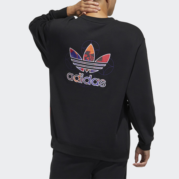 Мужское худи adidas originals (черное) — фото 4