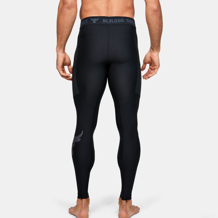 Мужские штаны Under Armour x Project Rock (черный) — фото 5