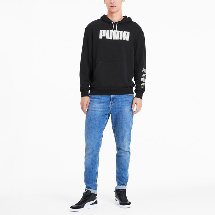 Мужское худи PUMA (черное) — фото 3