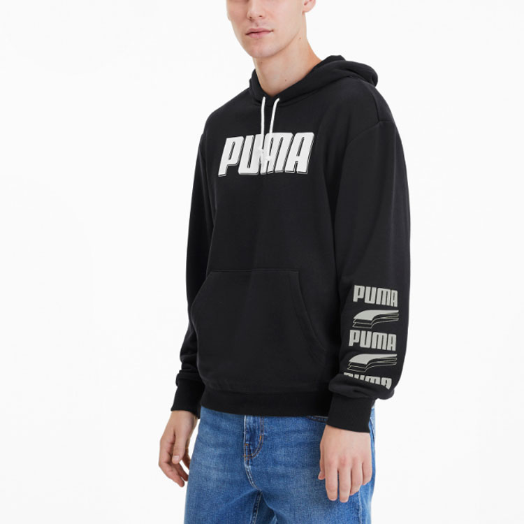 Мужское худи PUMA (черное) — фото 5