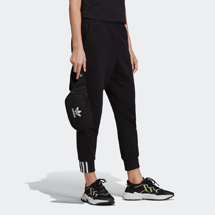 Женские штаны adidas originals (черные) — фото 5
