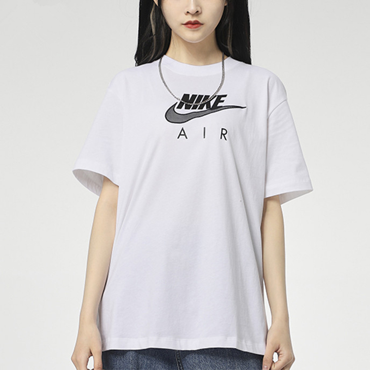 Женская футболка Nike Logo T (белая) — фото 2