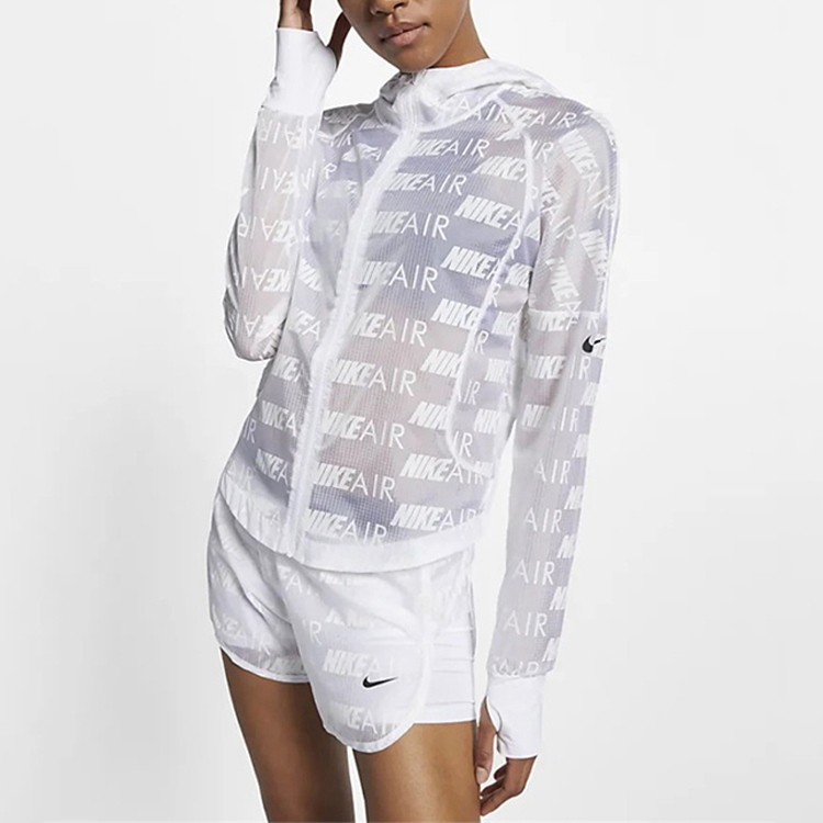 Женская куртка Nike Air (белая) — фото 4