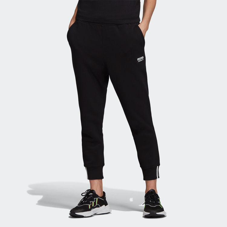 Женские штаны adidas originals (черные) — фото 3
