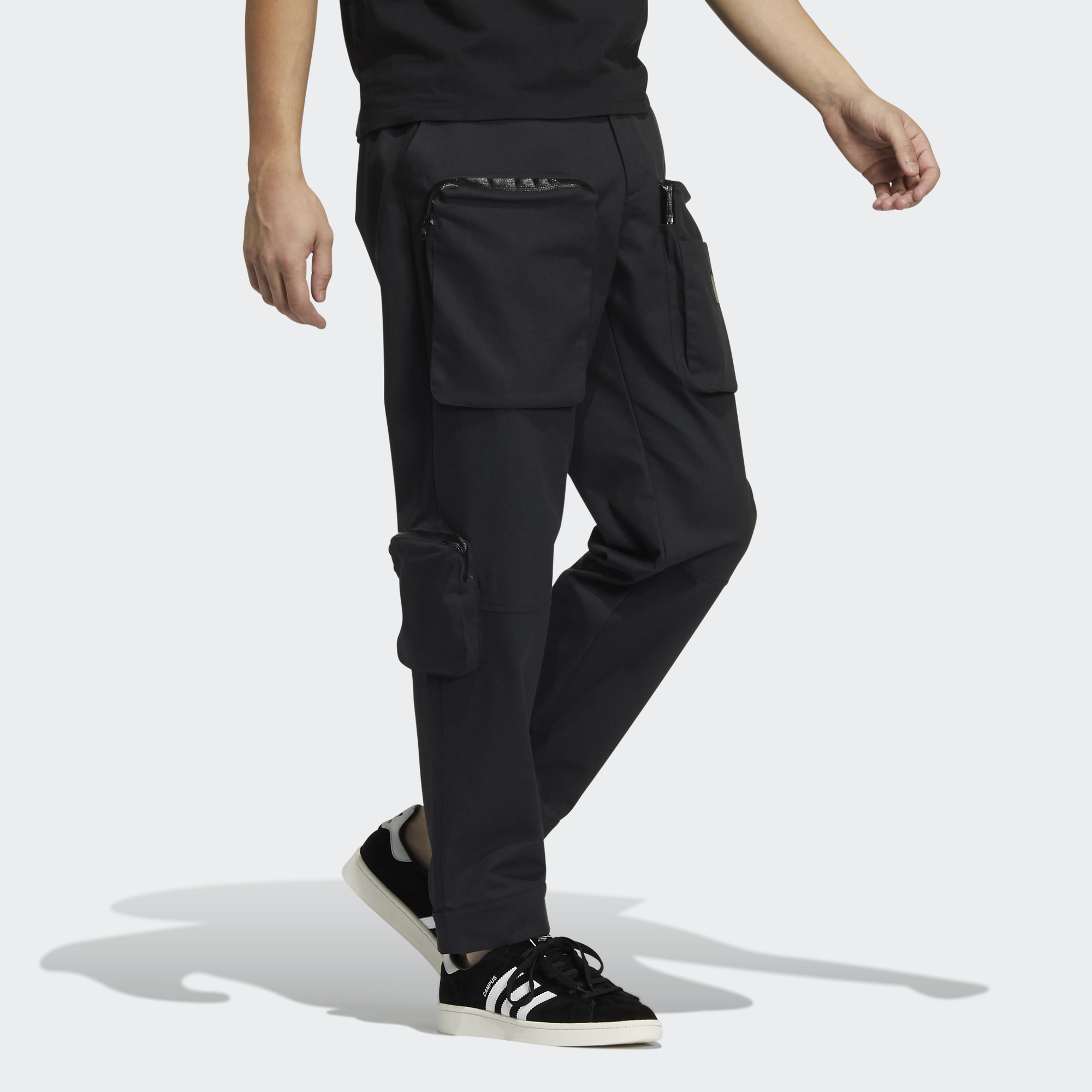 Мужские брюки adidas originals Og Crg (черные) — фото 4