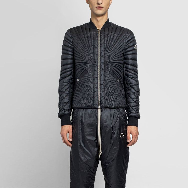 Мужские куртки RICK OWENS/RO x Moncler (черный) — фото 2