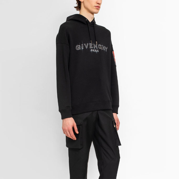 Мужское худи Givenchy (черное) — фото 6
