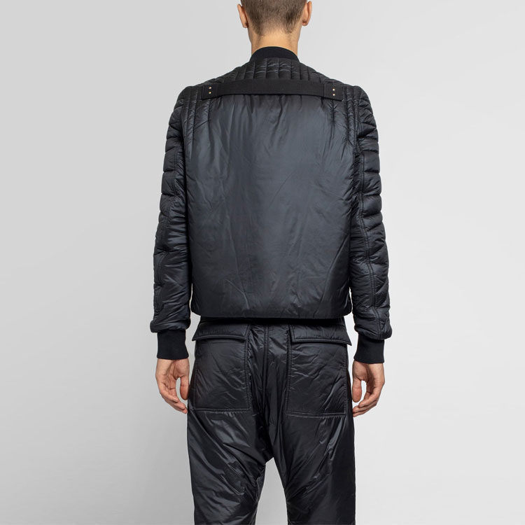 Мужские куртки RICK OWENS/RO x Moncler (черный) — фото 3