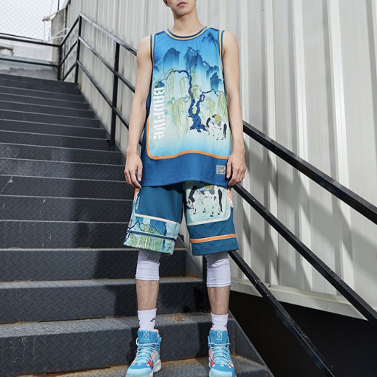 Li Ning Sports Basketball Collection Basketball Jersey Men’s
